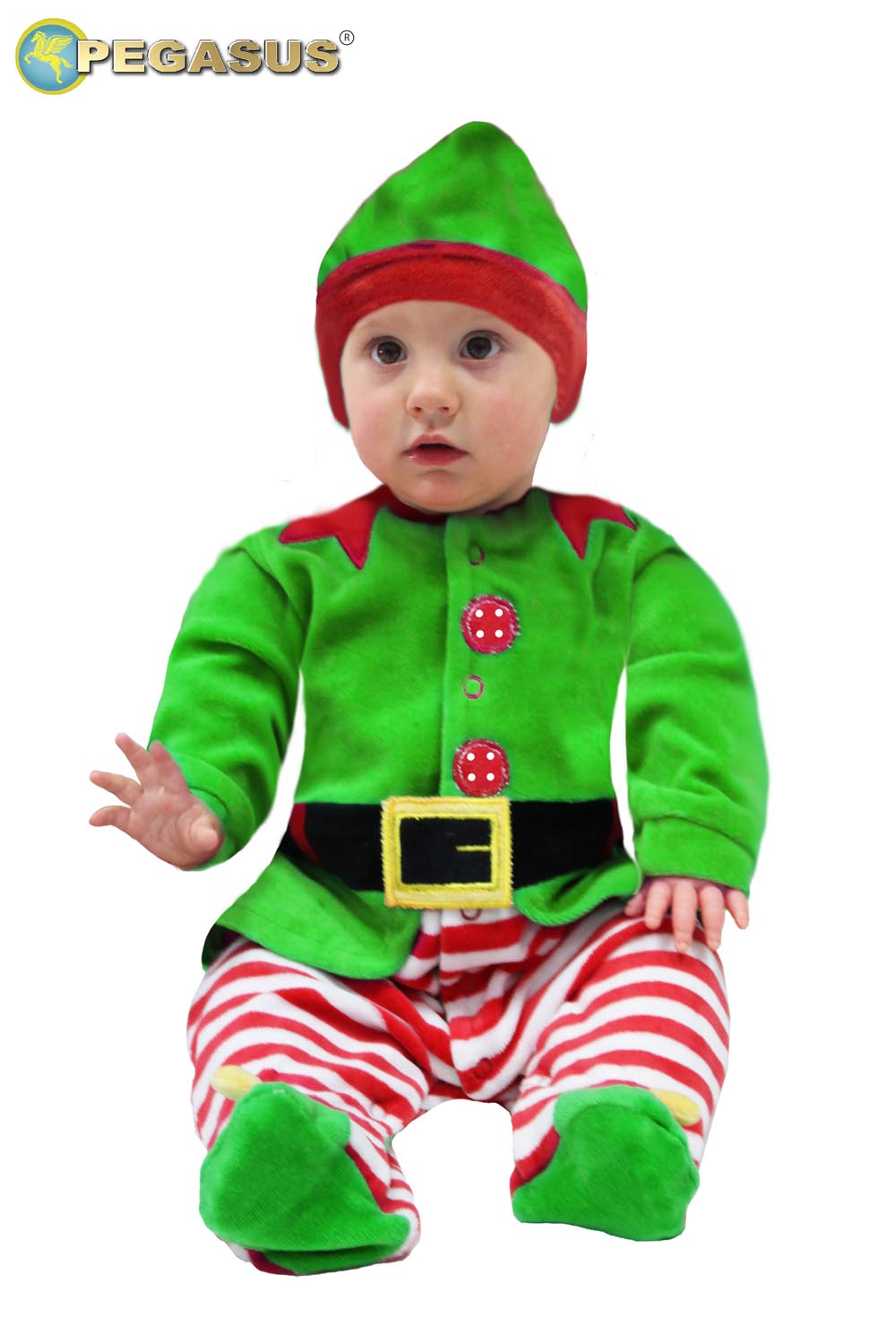 Costume da Elfo di natale neonato